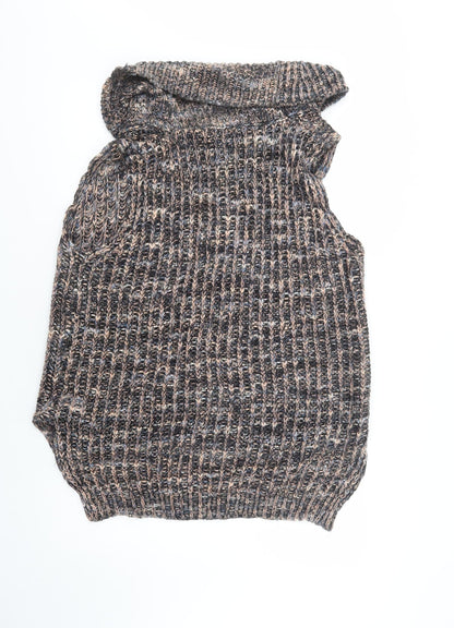 Womens UK Size M Katsumi Grey Vest Jumper
