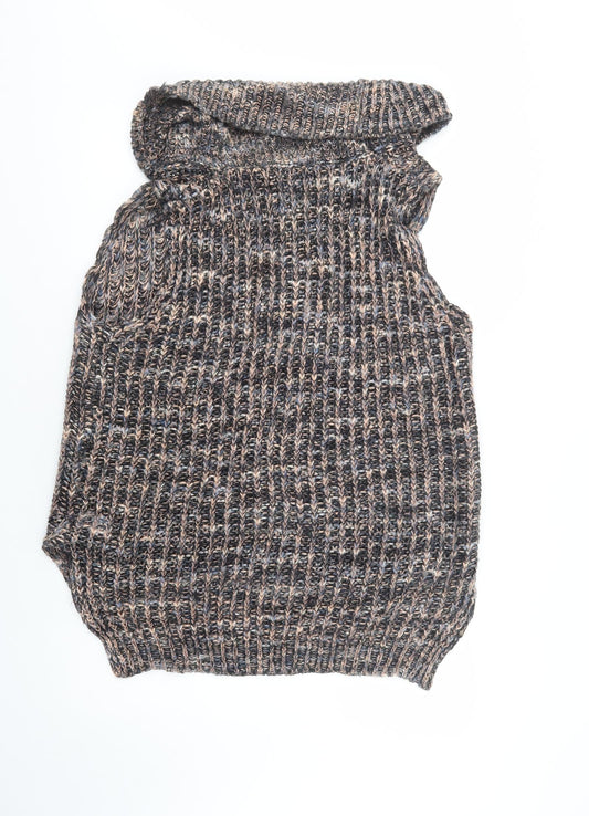 Womens UK Size M Katsumi Grey Vest Jumper