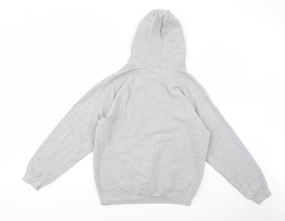 Gildan Womens Grey  Cotton Pullover Hoodie Size M  Pullover - Ed Sheeran