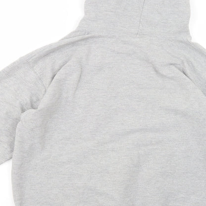 Gildan Womens Grey  Cotton Pullover Hoodie Size M  Pullover - Ed Sheeran