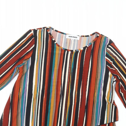 Womens UK Size 10 Gerard Brown Basic Blouse