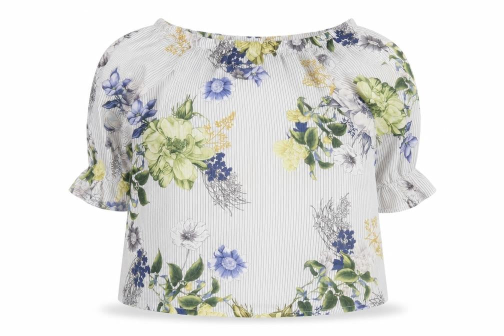 Womens UK Size 12 Innocence White Basic Blouse