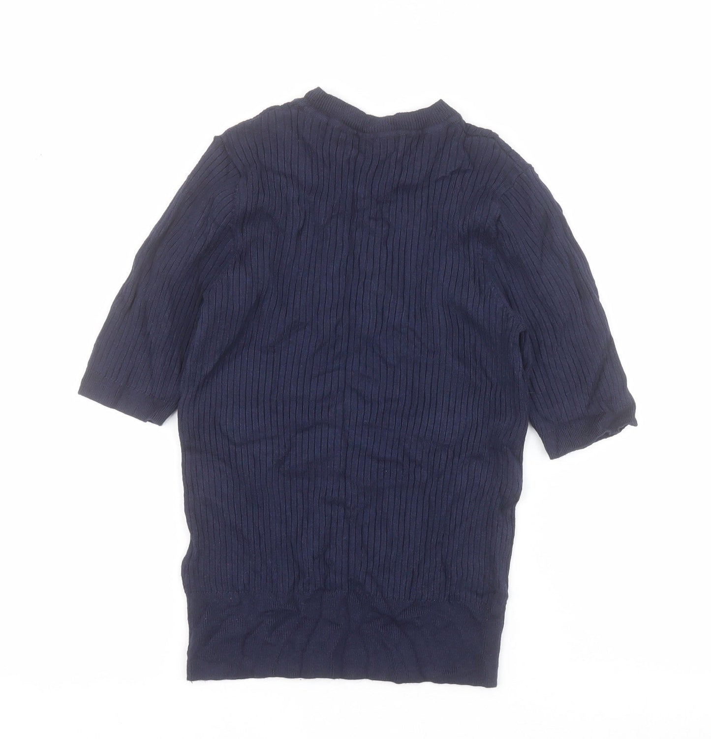 Womens UK Size 6 Marks and Spencer Blue Pullover Jumper