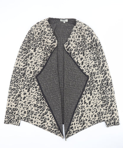 Womens UK Size 10 Matalan Beige Cardigan Jumper