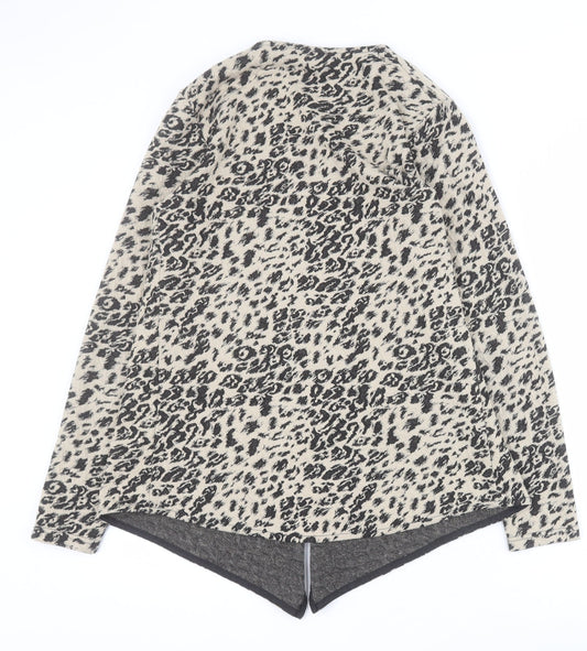 Womens UK Size 10 Matalan Beige Cardigan Jumper