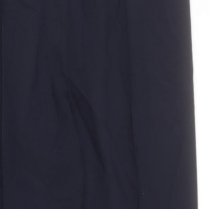 Womens UK Size 20 Slimma Regular Fit Carrot Blue Trousers