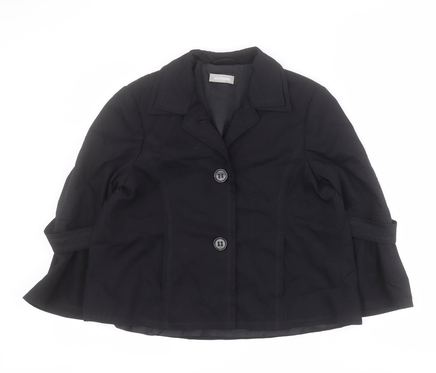 Womens UK Size 10 Steilmann Black Jacket