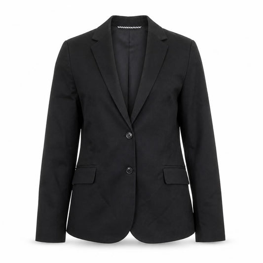 FOREVER 21 Womens Black   Jacket Blazer Size S  Button