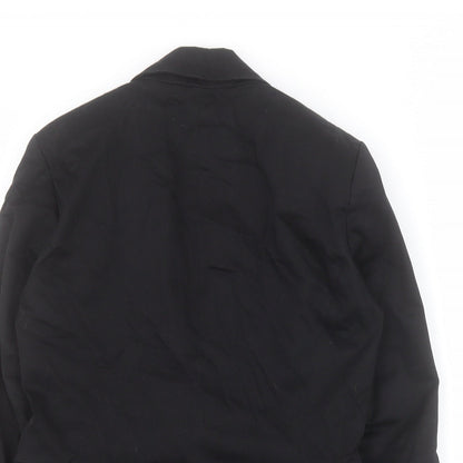 FOREVER 21 Womens Black   Jacket Blazer Size S  Button