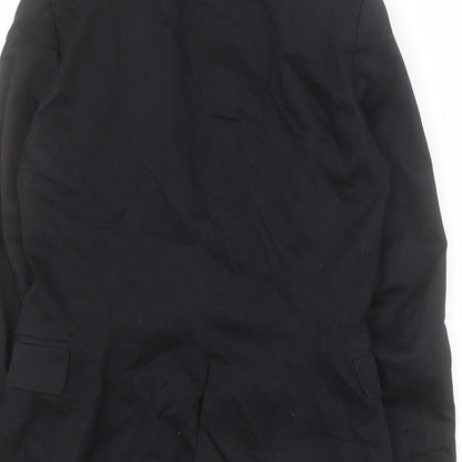 FOREVER 21 Womens Black   Jacket Blazer Size S  Button