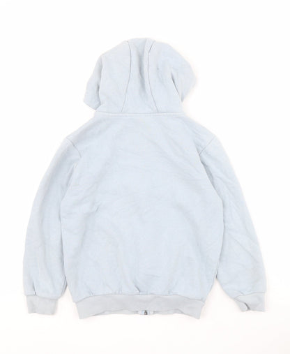 TU Boys Blue  Cotton Full Zip Hoodie Size 6 Years  Zip