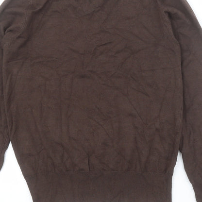 Womens UK Size M Paramour Brown Pullover Jumper