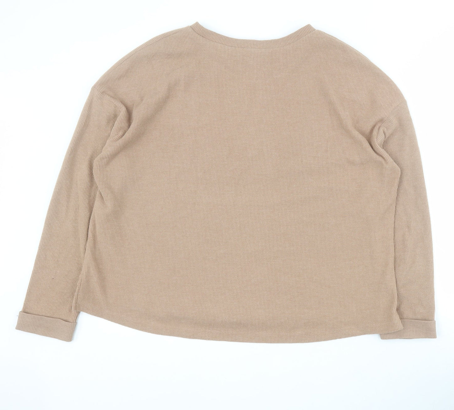 Primark Womens Brown  Polyester Pullover Sweatshirt Size M  Pullover