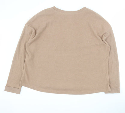 Primark Womens Brown  Polyester Pullover Sweatshirt Size M  Pullover