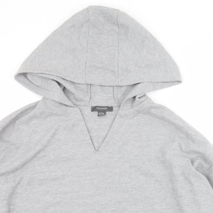 Primark Womens Grey  Polyester Pullover Hoodie Size M  Pullover