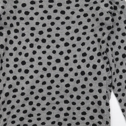 Womens UK Size S H&M Grey Pullover Jumper