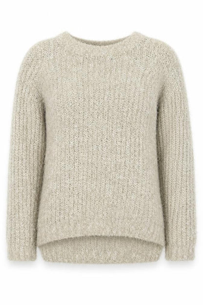 Womens UK Size 6 F&F Beige Pullover Jumper