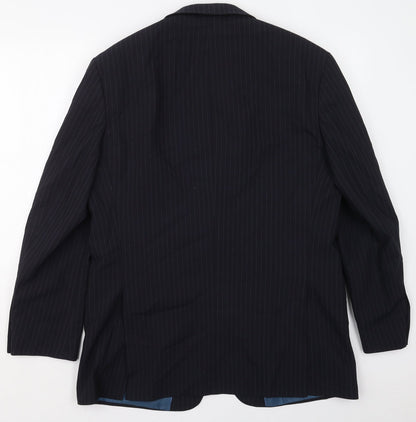 Mens UK Size 42 Marks and Spencer Regular Black Suit Jacket