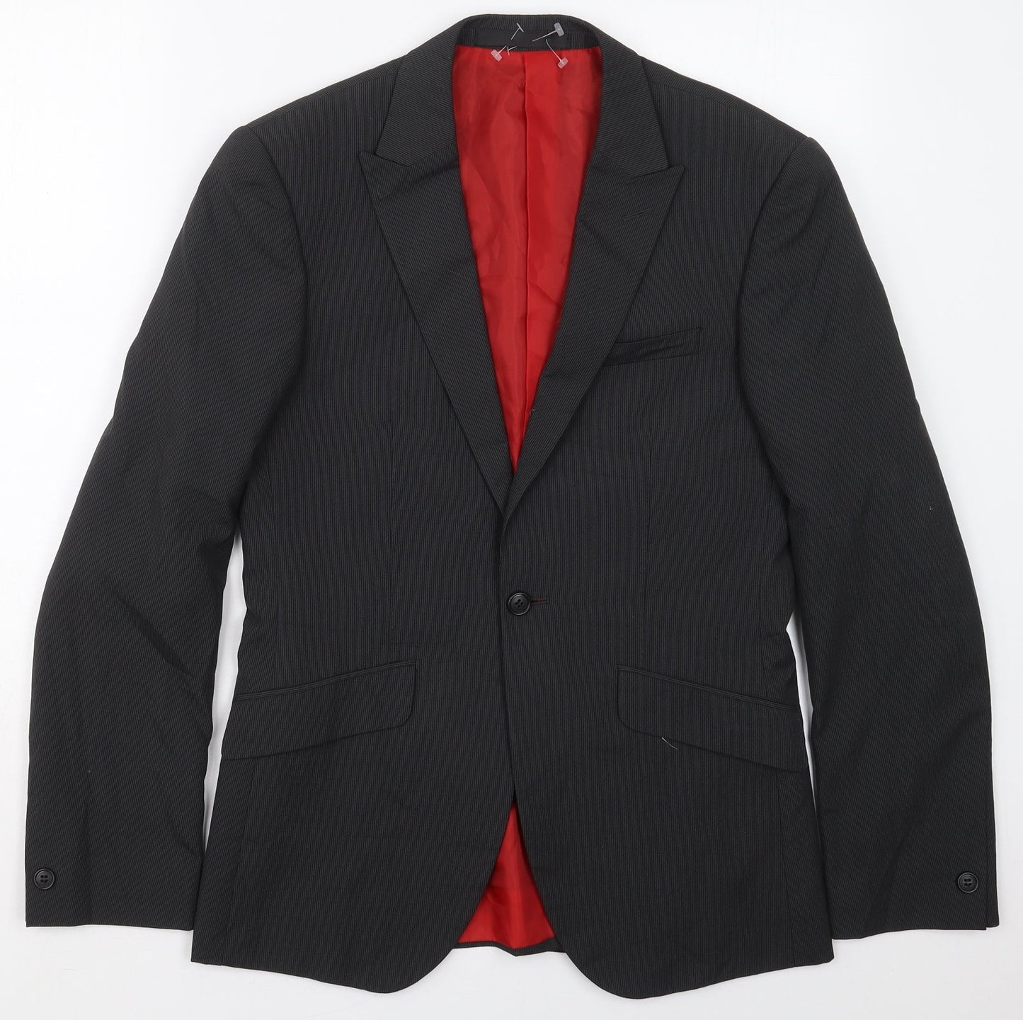 Mens UK Size 36 Marks and Spencer Regular Grey Suit Jacket