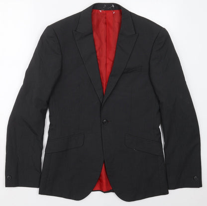Mens UK Size 36 Marks and Spencer Regular Grey Suit Jacket