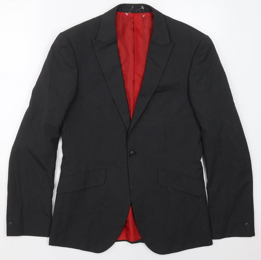 Mens UK Size 36 Marks and Spencer Regular Grey Suit Jacket