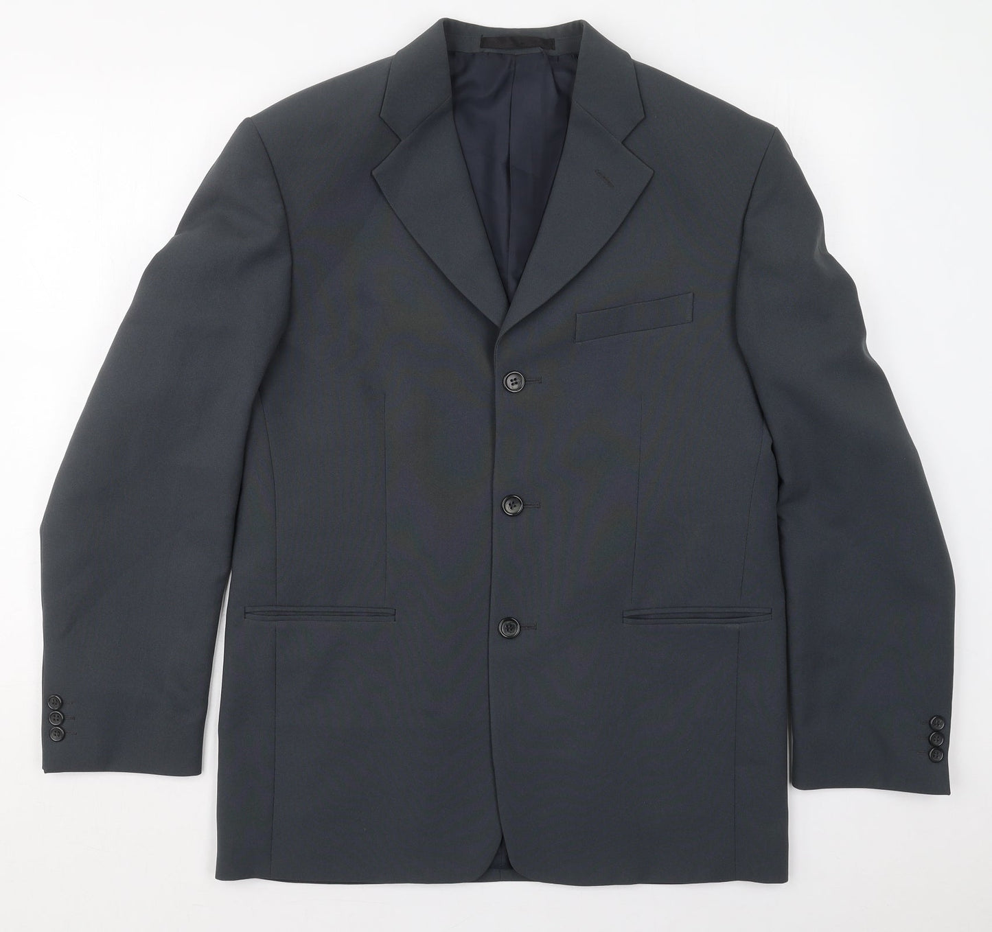 Mens UK Size 38 Savatini Regular Blue Suit Jacket