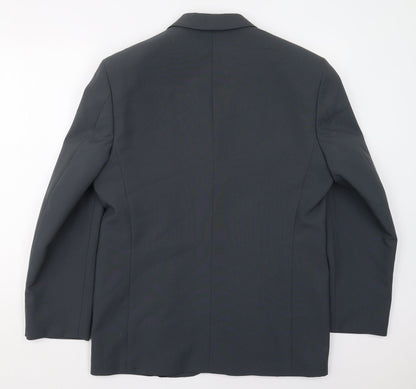 Mens UK Size 38 Savatini Regular Blue Suit Jacket