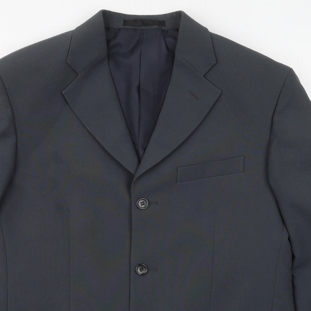 Mens UK Size 38 Savatini Regular Blue Suit Jacket