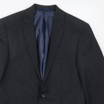 Mens UK Size 38 Taylor & Wright Regular Blue Suit Jacket