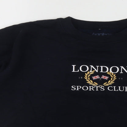 Boohoo Womens Beige Roll Neck  Polyester Pullover Jumper Size S   - London Logo