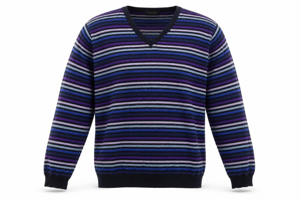 Mens UK Size L Burton Multicoloured Pullover Jumper