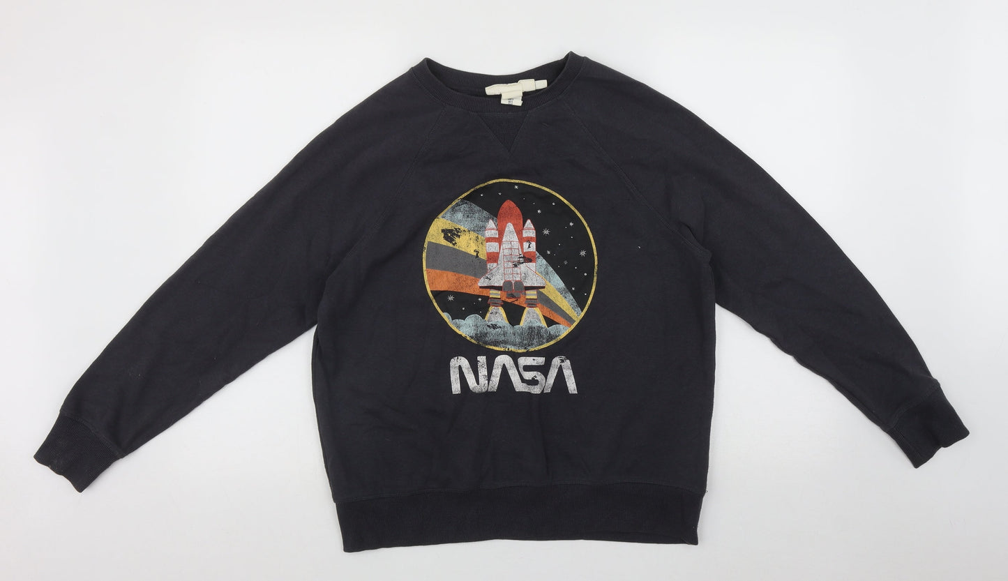 Womens UK Size S H&M Multicoloured Pullover Jumper