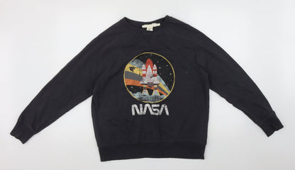 Womens UK Size S H&M Multicoloured Pullover Jumper