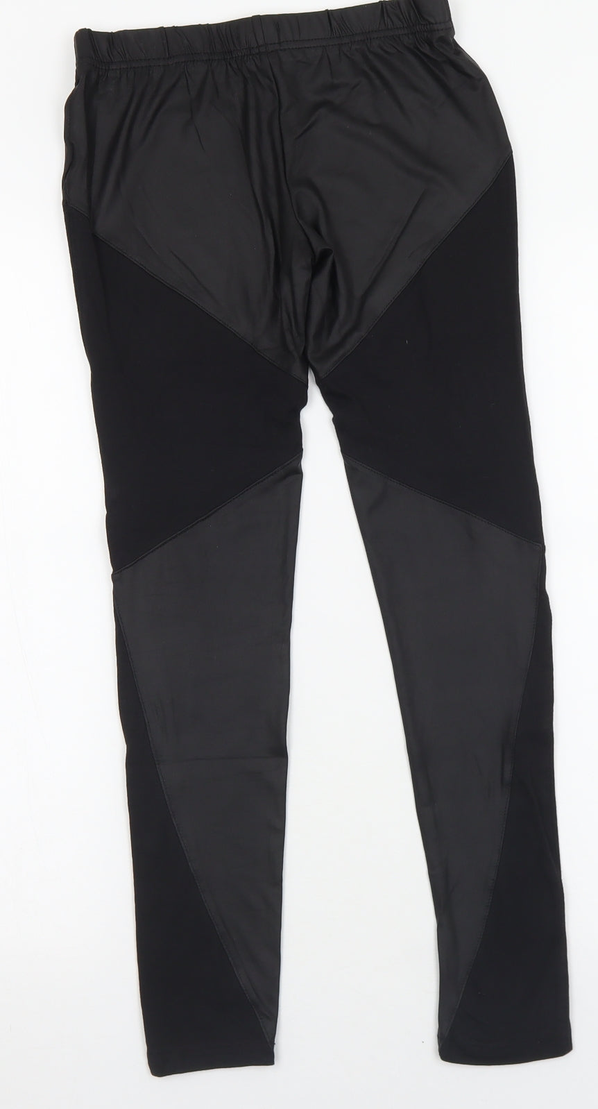 Club London Womens Black  Cotton Capri Leggings Size S L26 in