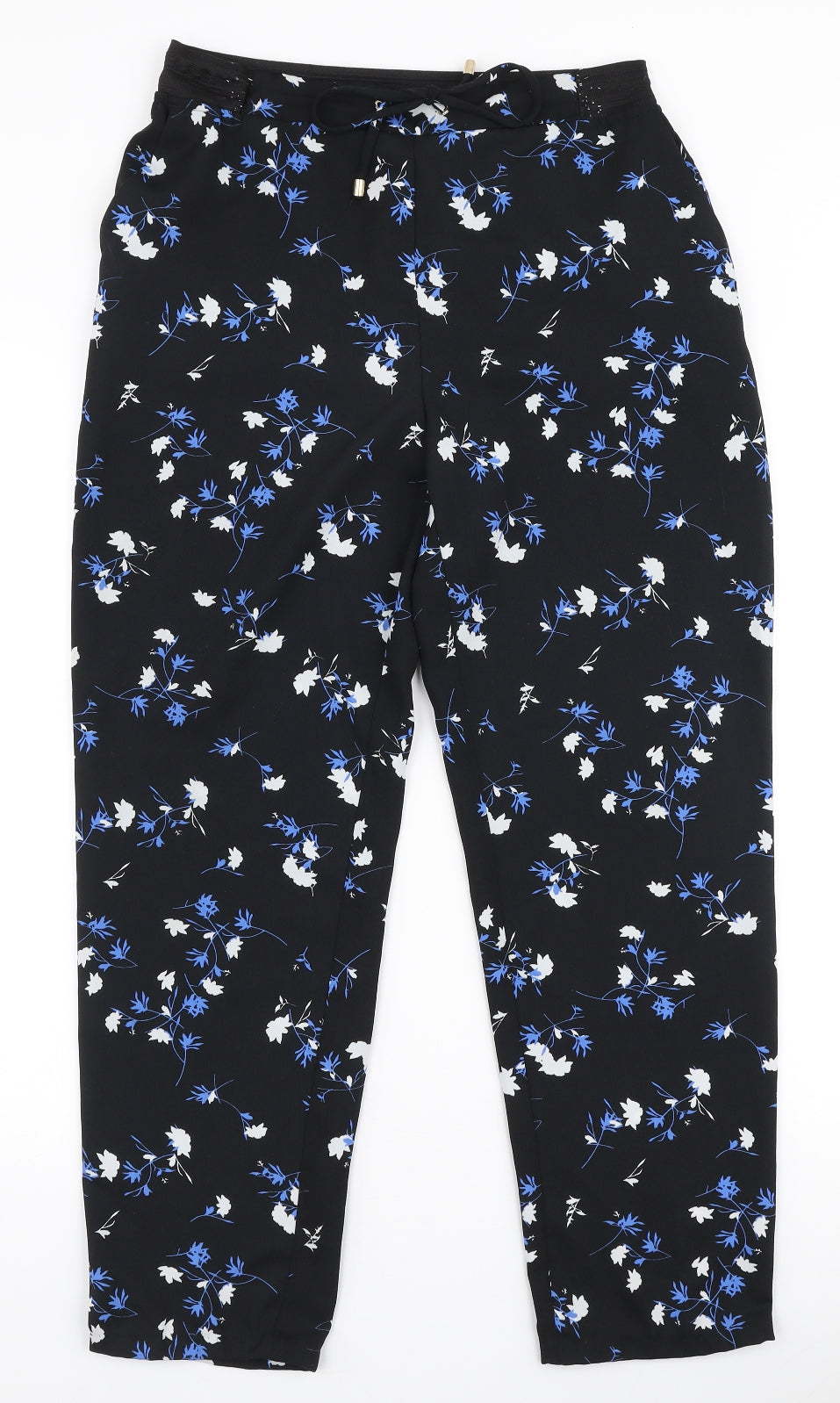 Womens UK Size S Dunnes Stores Regular Fit  Multicoloured Trousers