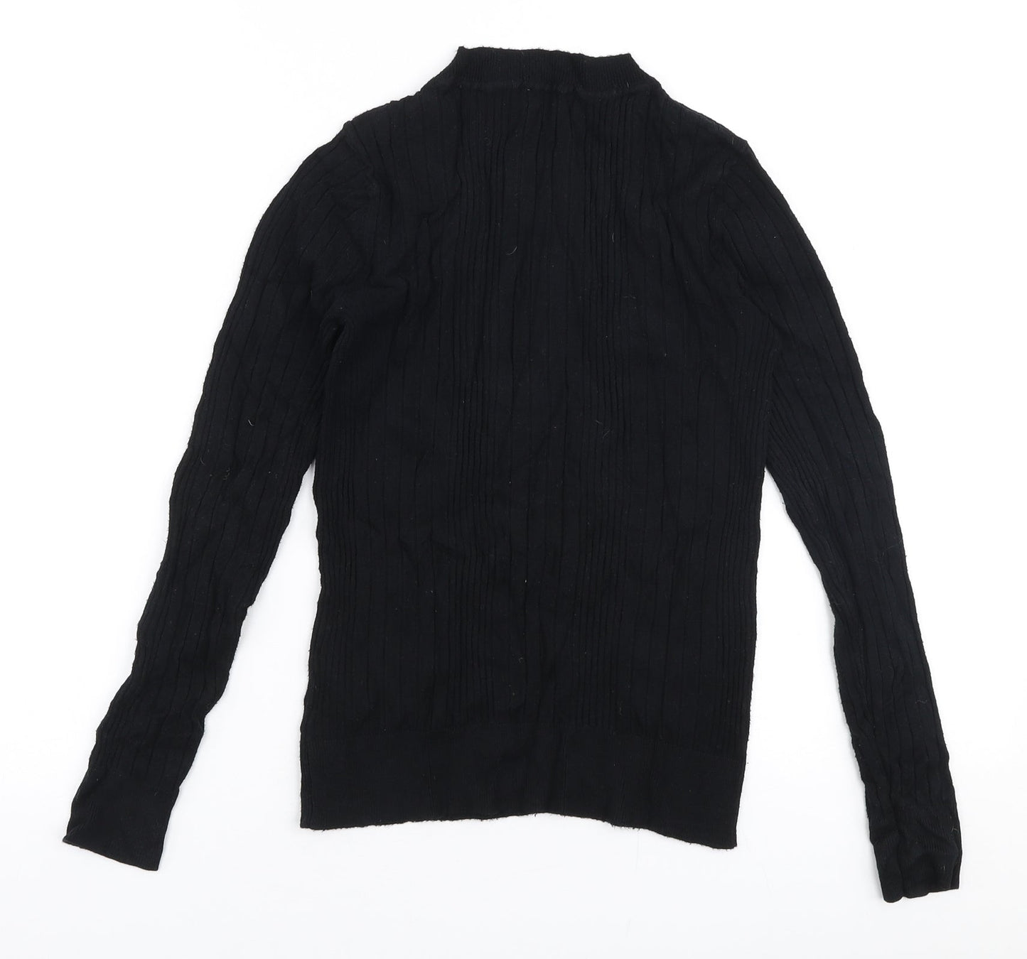 Womens UK Size 10 New Look Black Pullover Jumper