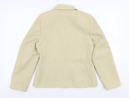 Womens UK Size 8 BHS Beige Jacket