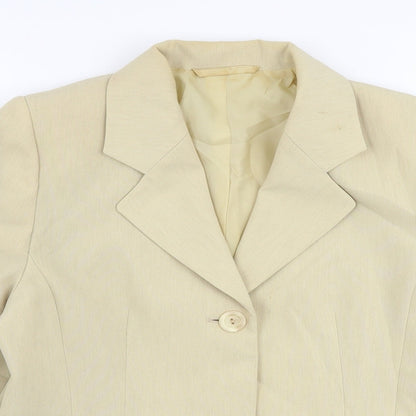 Womens UK Size 8 BHS Beige Jacket