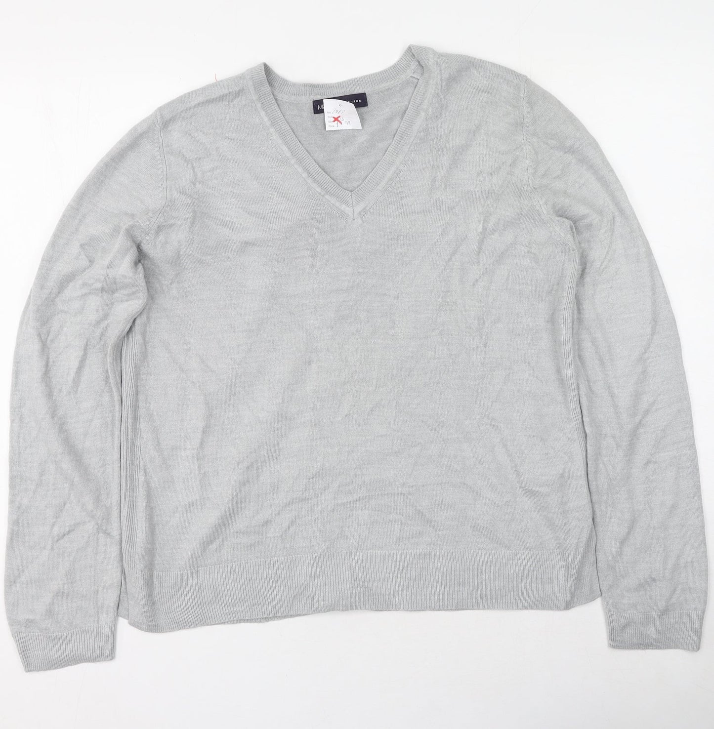 Womens UK Size 16 Marks and Spencer Grey Pullover Jumper