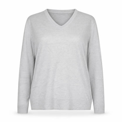 Womens UK Size 16 Marks and Spencer Grey Pullover Jumper