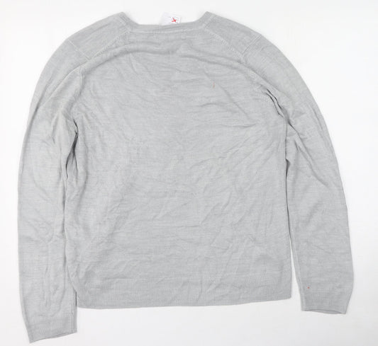 Womens UK Size 16 Marks and Spencer Grey Pullover Jumper