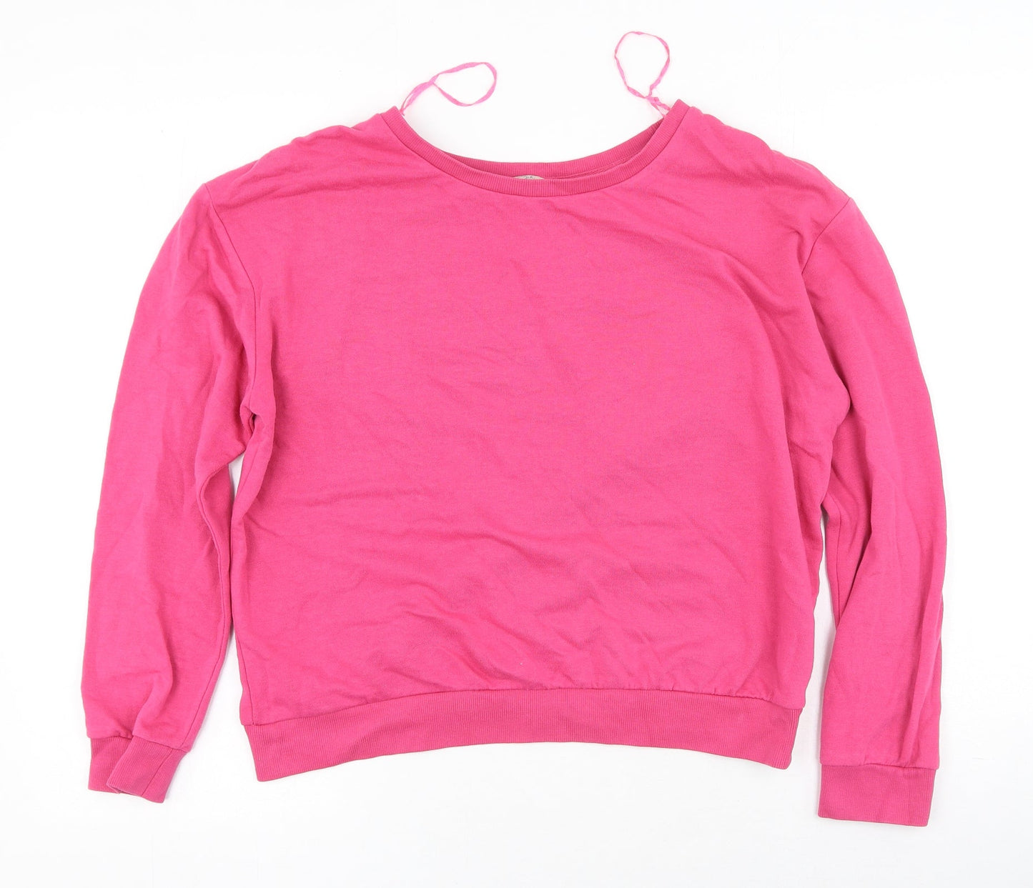 Womens UK Size S Clockhouse Pink Pullover Jumper