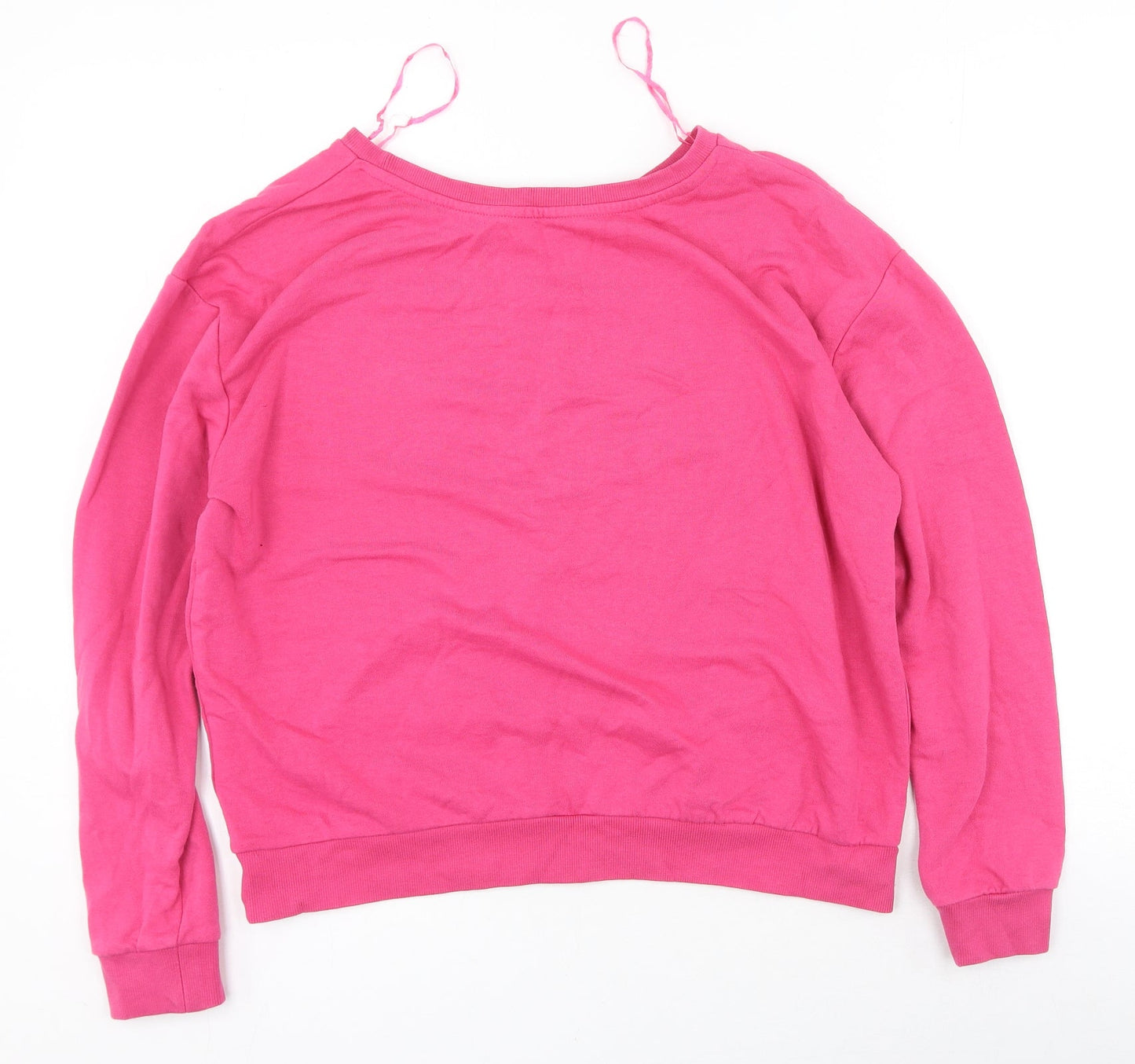 Womens UK Size S Clockhouse Pink Pullover Jumper