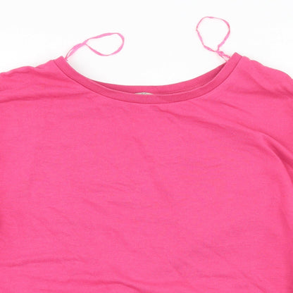 Womens UK Size S Clockhouse Pink Pullover Jumper