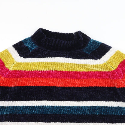 Womens UK Size 8 Very Multicoloured Pullover Jumper