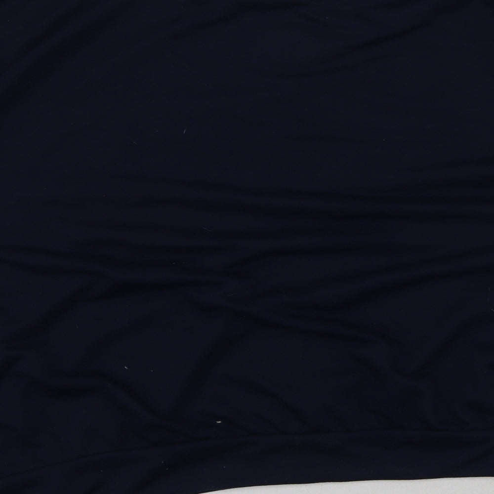 SheIn Womens Blue Round Neck  Polyester Pullover Jumper Size XL