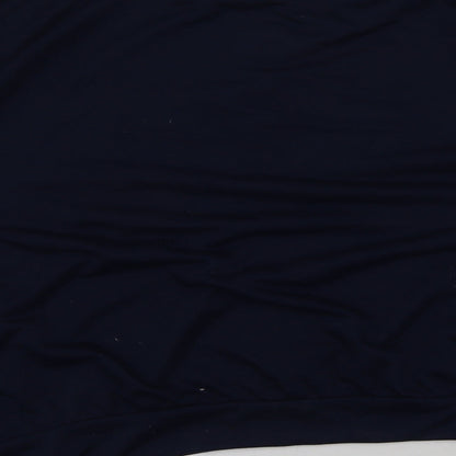 SheIn Womens Blue Round Neck  Polyester Pullover Jumper Size XL