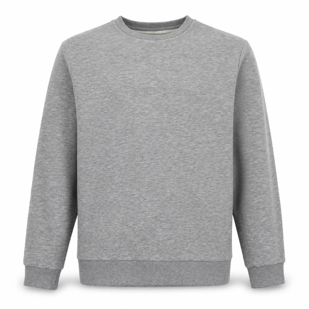 Mens UK Size M Boohoo Grey Pullover Sweatshirt