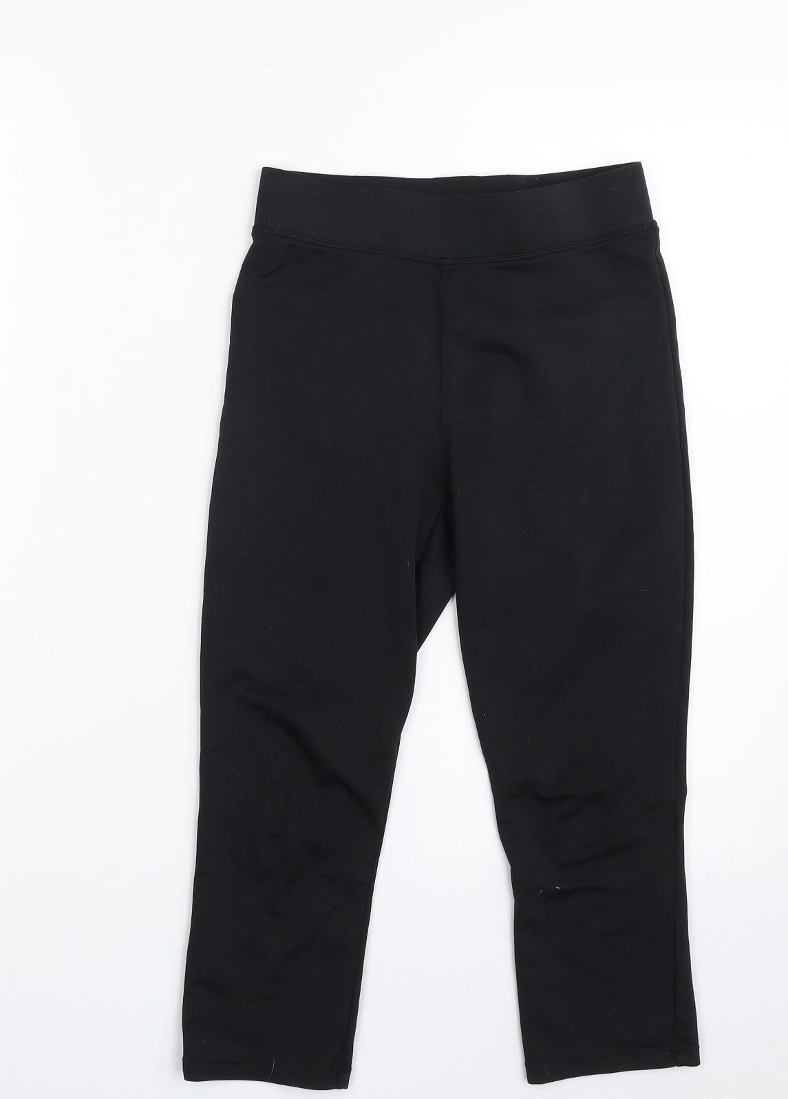 DOMYOS Womens Black  Polyester Compression Leggings Size S L18 in Athletic
