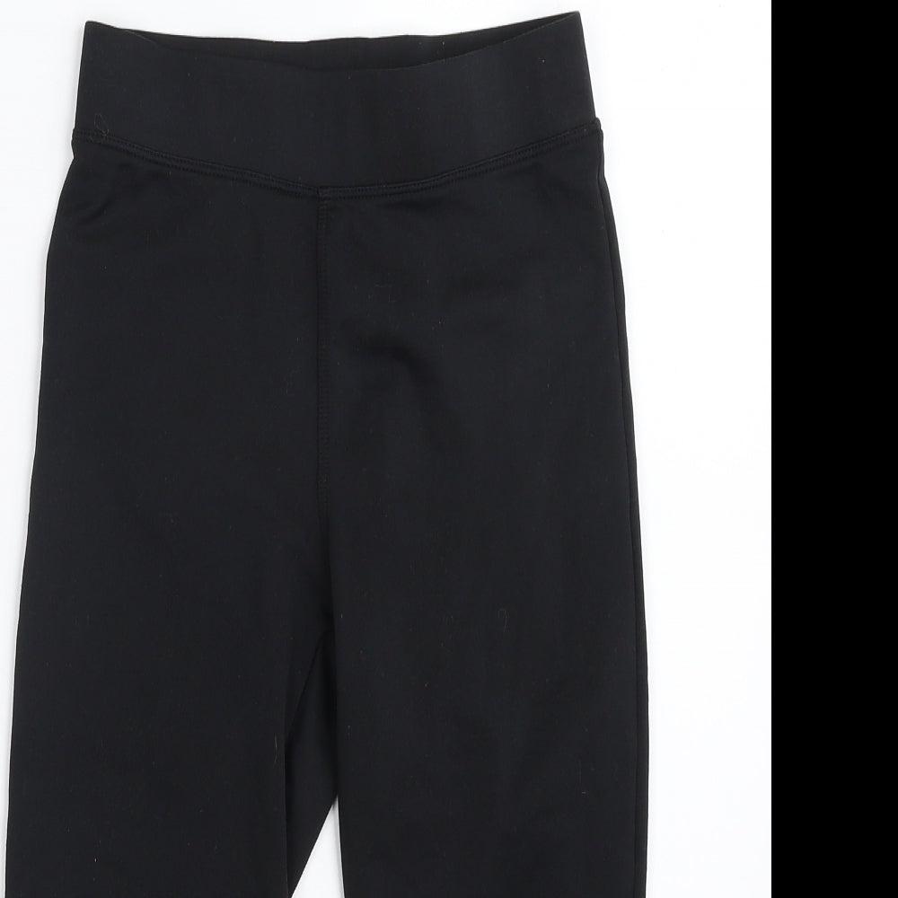 DOMYOS Womens Black  Polyester Compression Leggings Size S L18 in Athletic